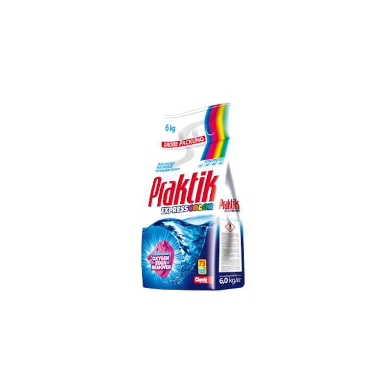 Порошок пральний PRAKTIK COLOR (040-4792), для кольорової білизни, 6кг